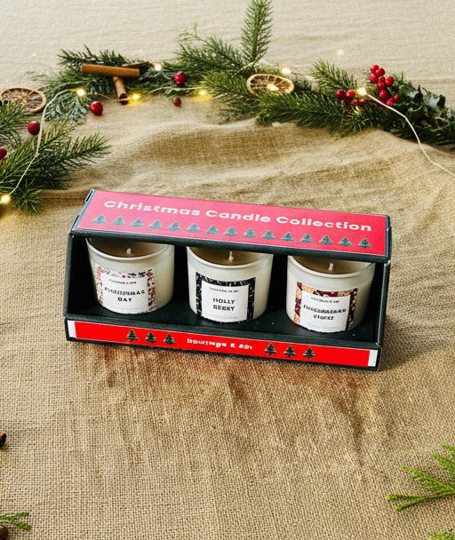 Christmas Candle Trio Gift Set – kourage & co.