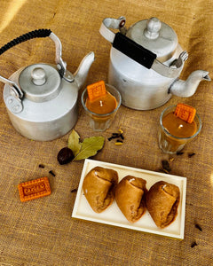 Chai & samosa Candle  