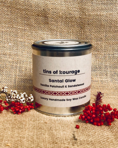Santal Glow Soy Wax Candle