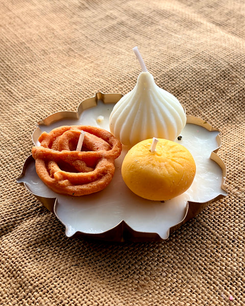 Mithai Urli Candle
