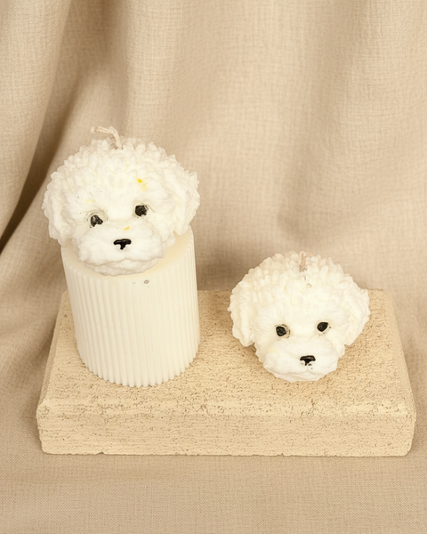 Puppy Dog Soy Candle | Sir Barks Alot Pillar Candle