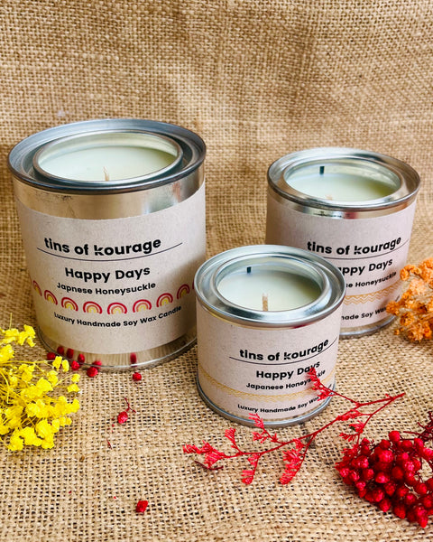 Happy Days Soy Wax Candle