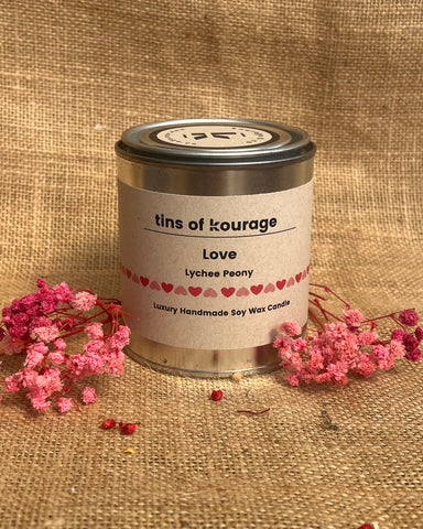 Love Soy Wax Candle