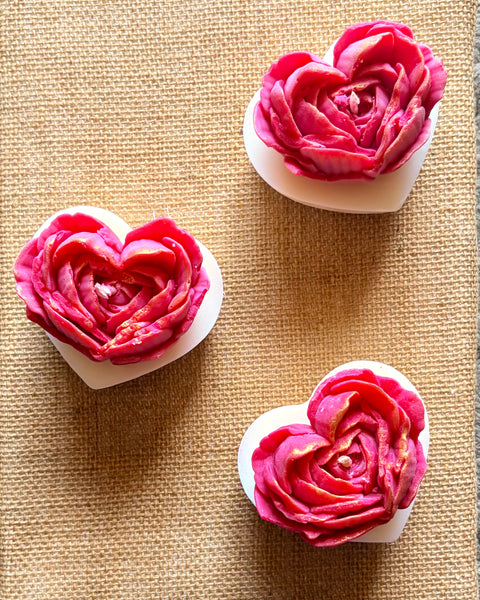 Bloom Heart Candle