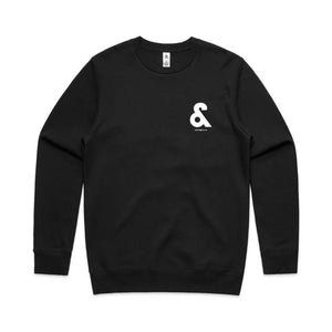 Kourage & Double-sided Print Crew - White Print