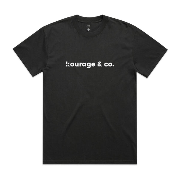 Kourage & co Classic Faded Tee