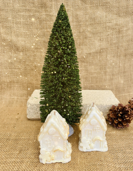Gingerbread House Candle