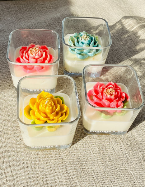 Lotus Bloom Cube – Limited Edition Candle