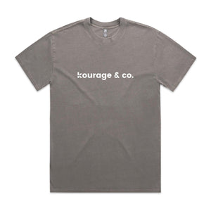 Kourage & co Classic Faded Tee
