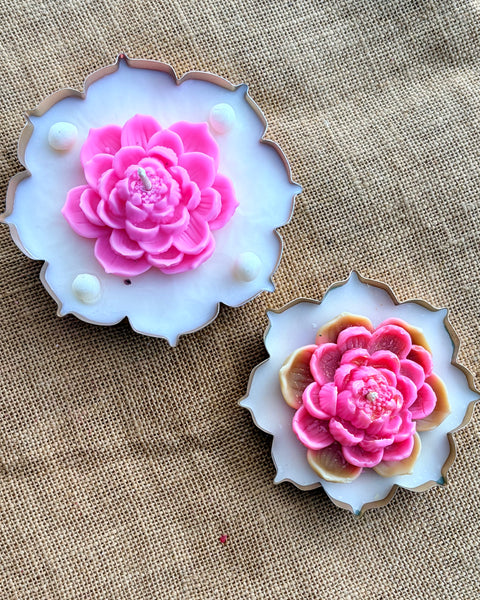 Lotus Urli Candle