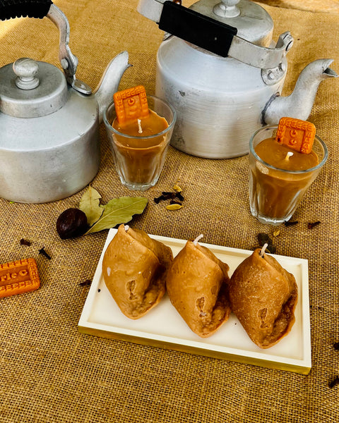 Chai & Samosa Candle