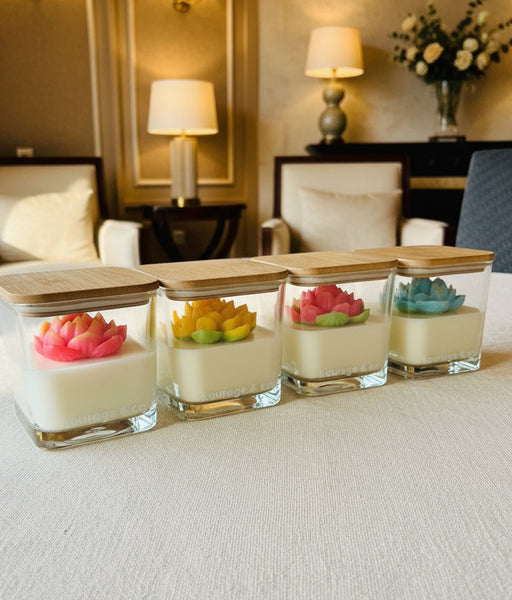 Lotus Bloom Cube – Limited Edition Candle