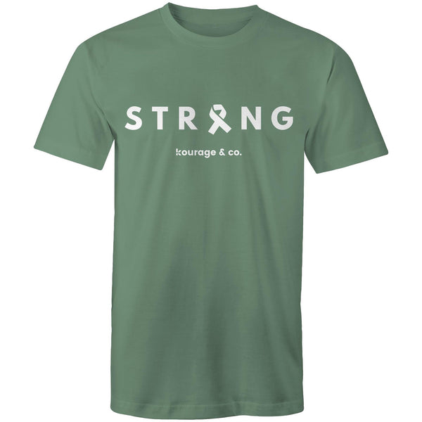 STRONG Men's Tee - White Print