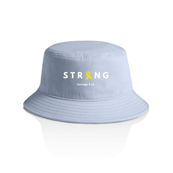 STRONG Bucket Hat | Childhood Cancer Awareness Hat