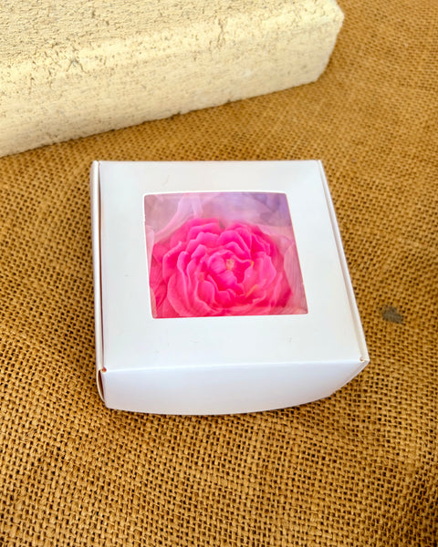 Peony Flower Candle