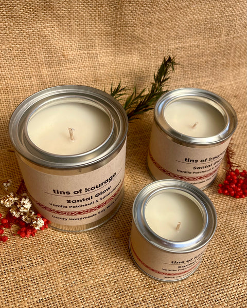 Santal Glow Soy Wax Candle