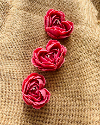 Peony Heart Candle