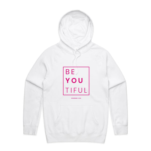 BeYouTiful Hoodie -Pink Print