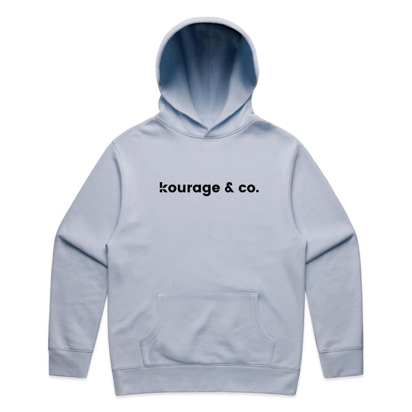 Kourage & co Relax Hood - Black Print