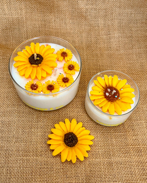 Sunflower Soy Candle