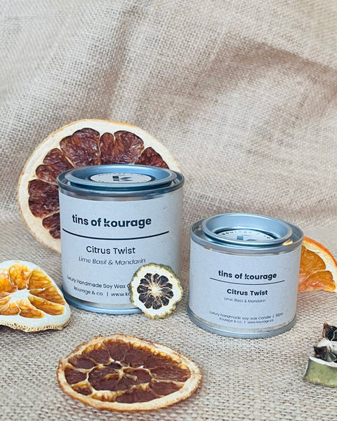 Citrus Twist Soy Wax Candle