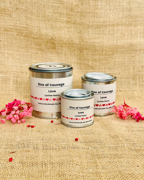 Love Soy Wax Candle