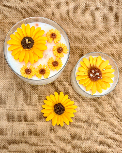 Sunflower Soy Candle
