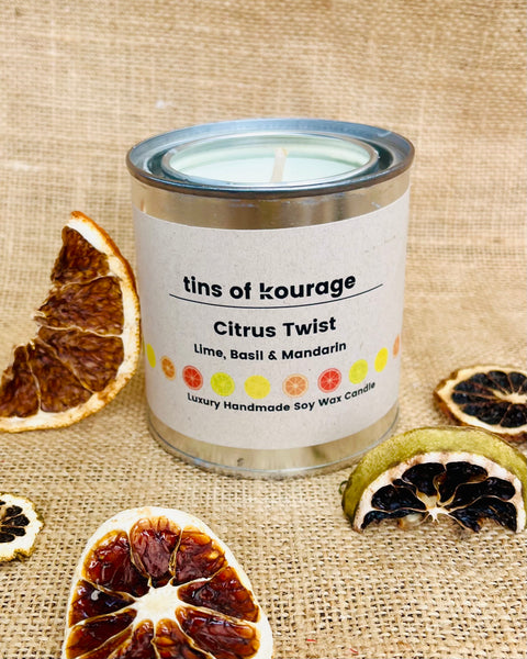Citrus Twist Soy Wax Candle