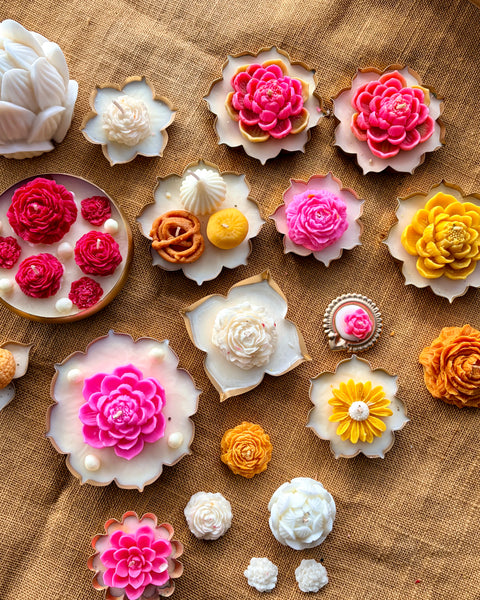 Flower Urli Candle