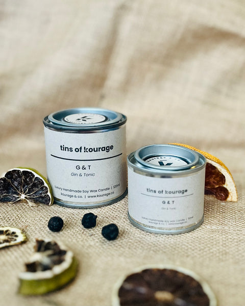 G & T Soy Wax Candle