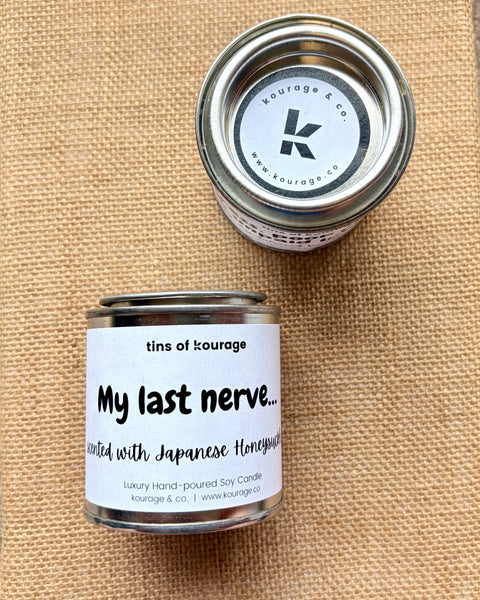 Funny Quote Candle Tin