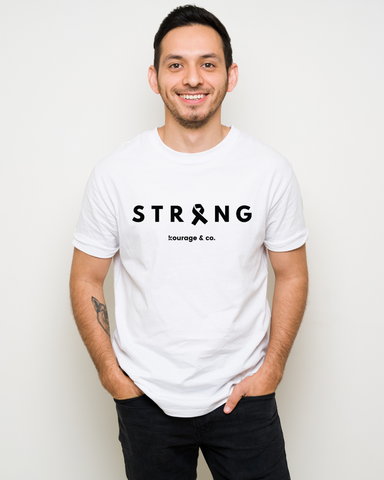 STRONG Mens T-Shirt - Black Print