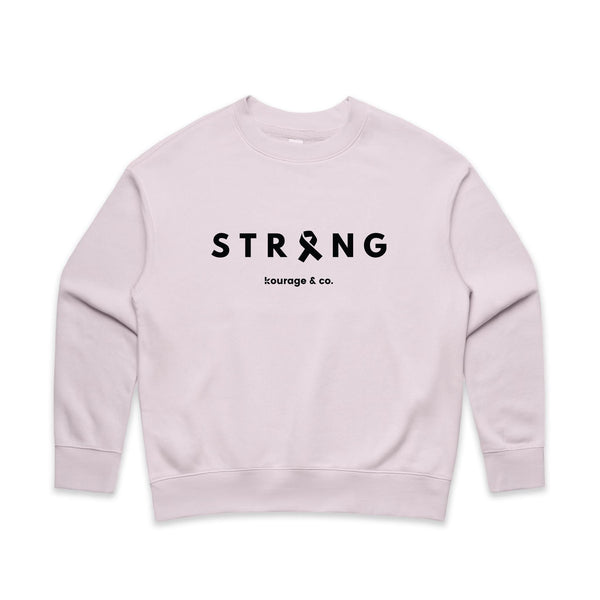 STRONG Women's Relax Crew Sweatshirt | Pastels