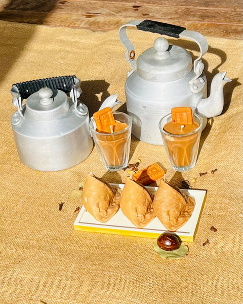 Chai & Samosa Candle