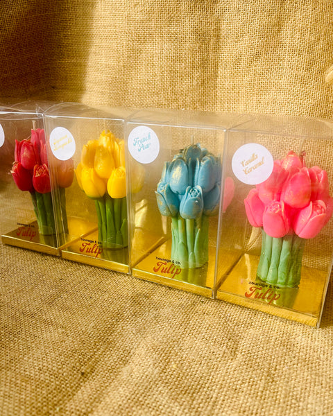 Tulip Bunch Candle