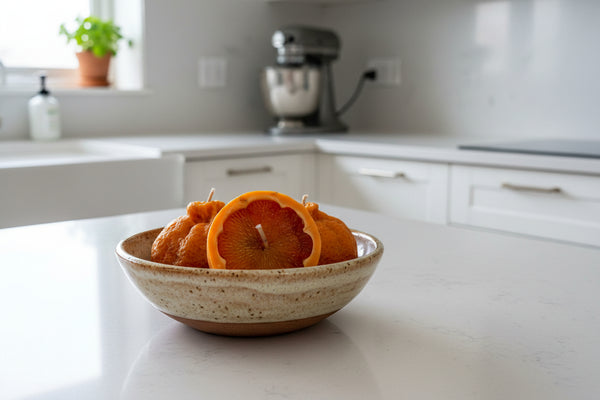 Mandarin candle