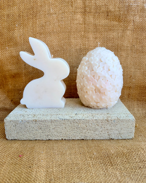 Easter Decorative Candle - Easter Bunny & Egg Candle