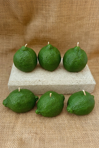 Lime Shaped Scented Candle
