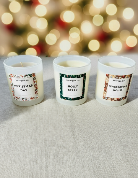 Christmas Candle Trio Gift Set