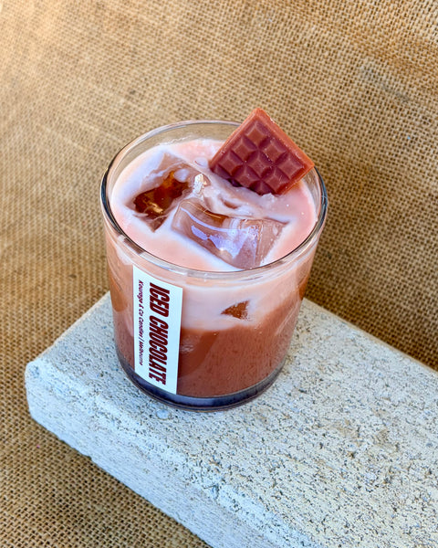 Iced Chocolate Candle