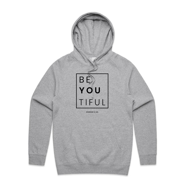 BeYouTiful Hoodie - Black Print