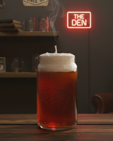 Mini Beer Can Candle – Frothing Lager
