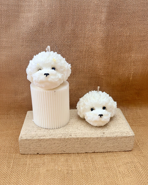 Puppy Dog Soy Candle | Sir Barks Alot Pillar Candle