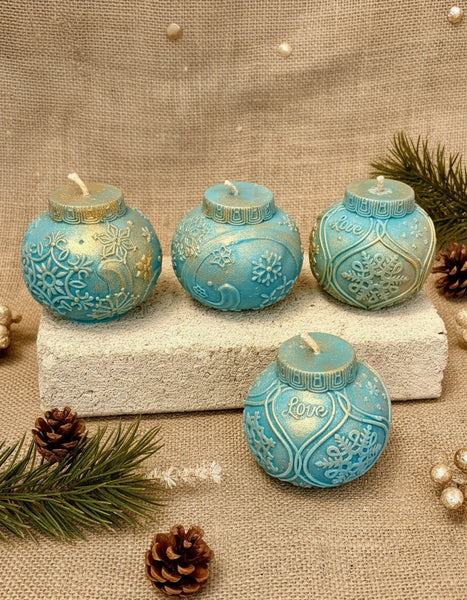 Christmas Bauble Candles