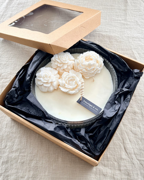 Peony Garden Bowl Candle