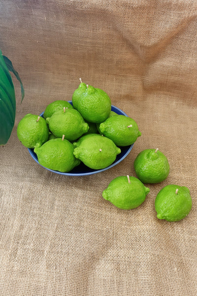 Lime Shaped Scented Candle