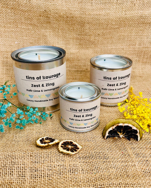 Zest & Zing Soy Wax Candle