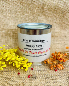 Happy Days Soy Wax Candle