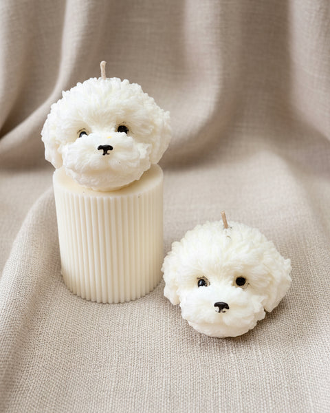 Puppy Dog Soy Candle | Sir Barks Alot Pillar Candle