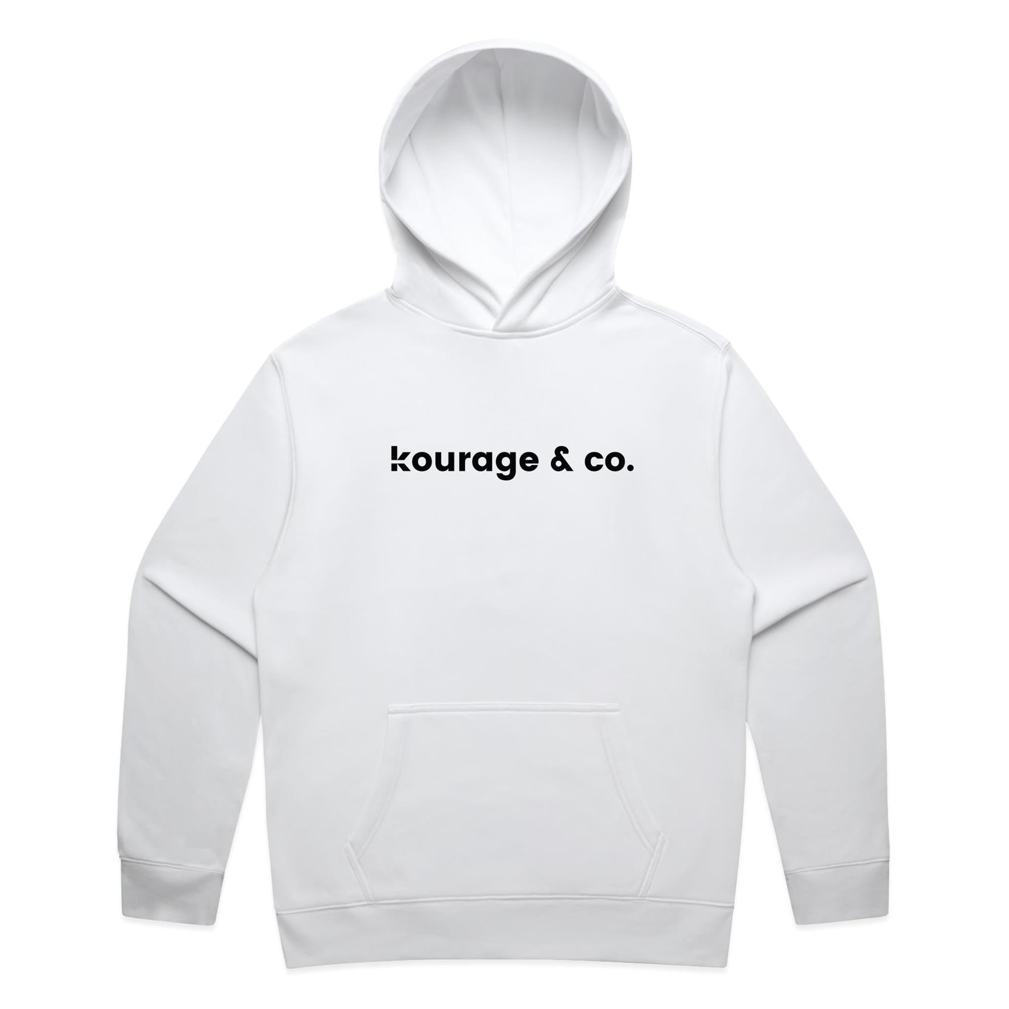 Kourage & co Relax Hood - Black Print